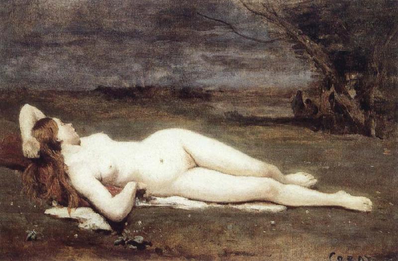 Jean Baptiste Camille  Corot Recreation by our Gallery China oil painting art